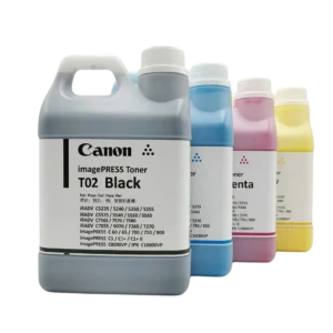 Carga para Tóner Canon T02 juego CMYK